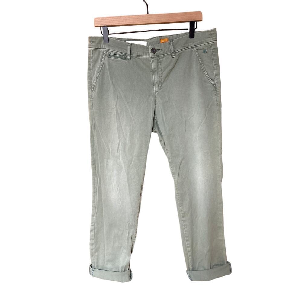 Anthropologie Pilcro Hyphen Low-Rise Chinos Preppy Business Casual Pants No. 30